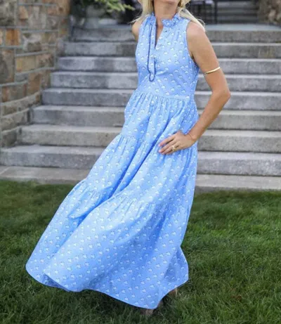 Shop Ck Bradley Birdie Dress In Luna Periwinkle Blue