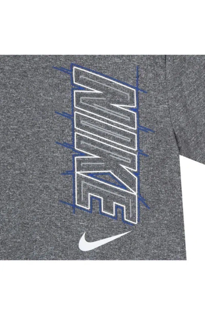 Shop Nike Kids' Clock Logo Graphic T-shirt & Shorts Set In Game Royal