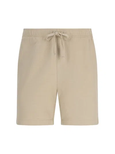 Shop Polo Ralph Lauren Trousers In Beige