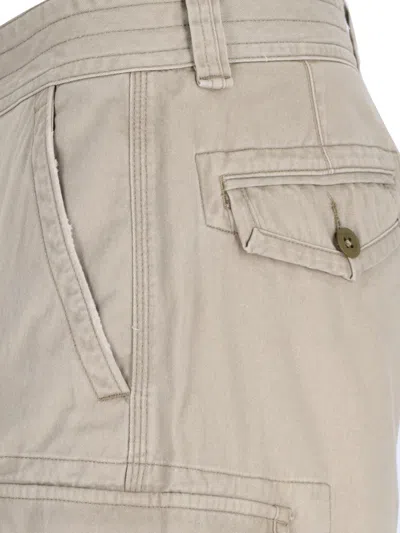 Shop Polo Ralph Lauren Trousers In Beige