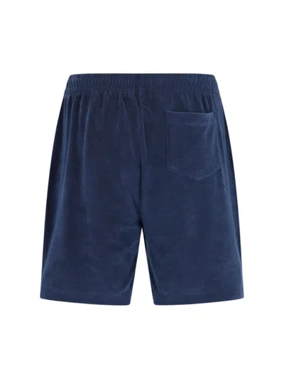 Shop Polo Ralph Lauren Trousers In Blue