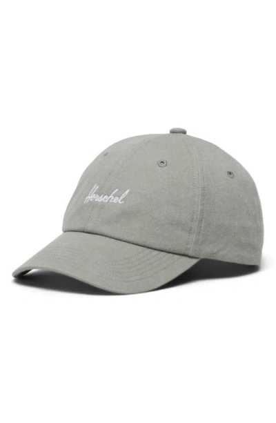 Shop Herschel Supply Co Sylas Stonewash Cotton Twill Baseball Cap