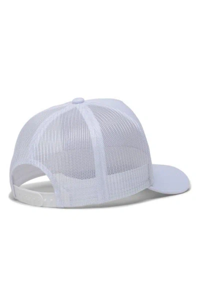 Herschel Supply Co Whaler Mesh Trucker Hat In White