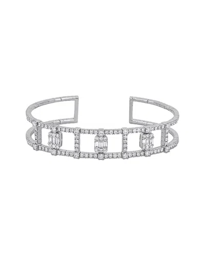 Shop Rina Limor 14k 2.25 Ct. Tw. Diamond Bangle Bracelet
