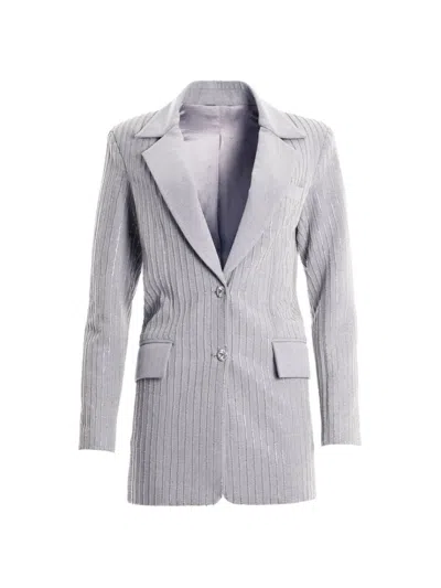 Shop Retroféte Women's Enid Blazer In Gray