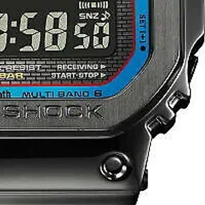 Pre-owned Casio G-shock Gmw-b5000bpc-1jf Black Metal Rainbow Men's Watch In Box