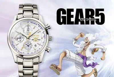 Pre-owned Seiko One Piece Monkey D. Luffy Gear 5 Edition  Watch M 5000 Limited