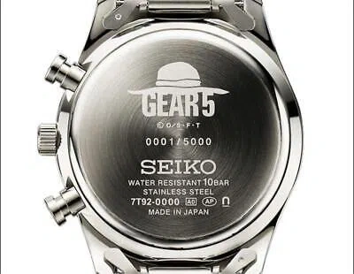 Pre-owned Seiko One Piece Monkey D. Luffy Gear 5 Edition  Watch M 5000 Limited