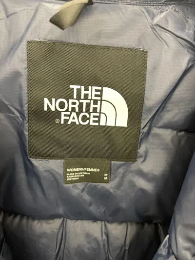 Pre-owned The North Face Womens  1996 Retro Short Nuptse Jacket -700 Down/ Summit Navy