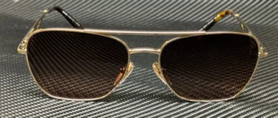 Pre-owned Prada Pr A50s Zvn50c Pale Gold Brown Gradient Women's 59 Mm Sunglasses