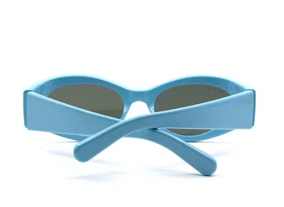 Pre-owned Gucci Gg1401s 004 Blue Grey Women's Authentic Sunglasses 53-19-130 In Gray