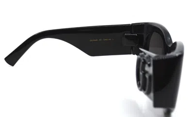 Pre-owned Gucci Gg1544s 001 Black Grey Authentic Sunglasses 53-21 In Gray