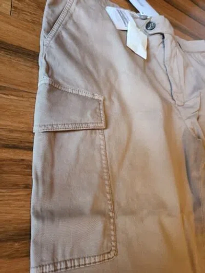 Pre-owned Brunello Cucinelli $1300  Jeans Mens Beige Size 36 Waist Pants Authentic