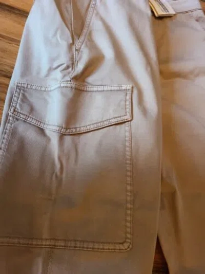 Pre-owned Brunello Cucinelli $1300  Jeans Mens Beige Size 36 Waist Pants Authentic
