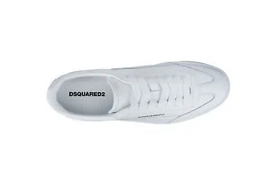 Pre-owned Dsquared2 Snm0179 M326 Sneakers W4.sc2463 In White, Gold