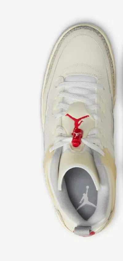 Pre-owned Jordan Nike Air  Spizike Low Coconut Milk Fq1759-100 Mens Basketball Shoes