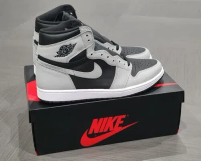 Pre-owned Jordan Size 11.5 - Nike Air  1 Retro Og High Shadow 2.0 555088-035 In Gray