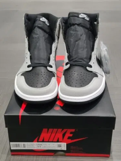 Pre-owned Jordan Size 11.5 - Nike Air  1 Retro Og High Shadow 2.0 555088-035 In Gray
