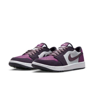Pre-owned Jordan Nike Air  1 Low Golf Nrg Purple Smoke Dz9787-155 In White/cave Purple/purple Smoke/university Blue