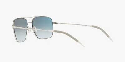 Pre-owned Oliver Peoples Brand 2024  Sunglasses Ov 1150s 50363f Clifton Sun Authentic S In Blue