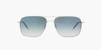 Pre-owned Oliver Peoples Brand 2024  Sunglasses Ov 1150s 50363f Clifton Sun Authentic S In Blue