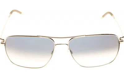 Pre-owned Oliver Peoples Brand 2024  Sunglasses Ov 1150s 50363f Clifton Sun Authentic S In Blue