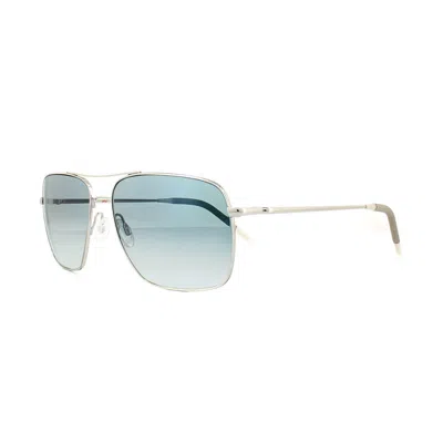 Pre-owned Oliver Peoples Brand 2024  Sunglasses Ov 1150s 50363f Clifton Sun Authentic S In Blue