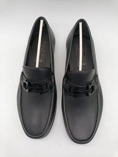 Pre-owned Ferragamo Salvatore  Crown Mens Style: 0688525-blk In Black