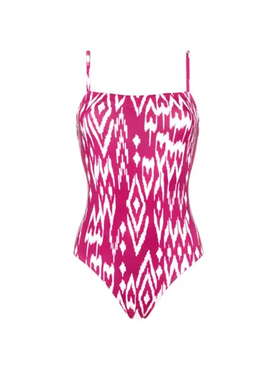 Shop Eres Women's Cloud Ikat One-piece Swimsuit In Imprime Wind Sunset