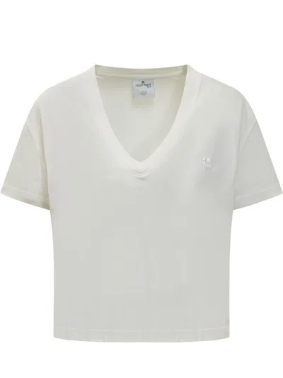 Shop Courrèges T-shirts In White