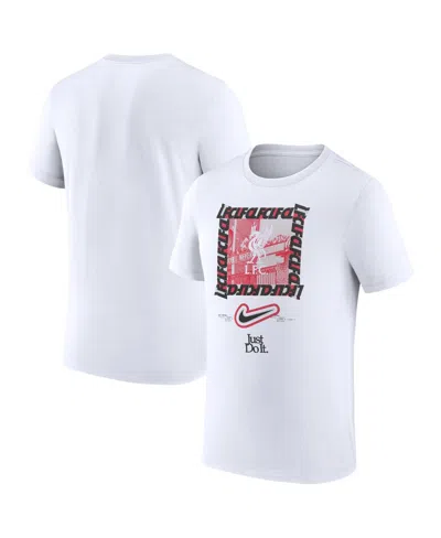 Shop Nike Men's  White Liverpool Dna T-shirt