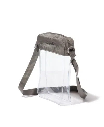 Baggallini Clear Stadium Explorer Crossbody In French Navy