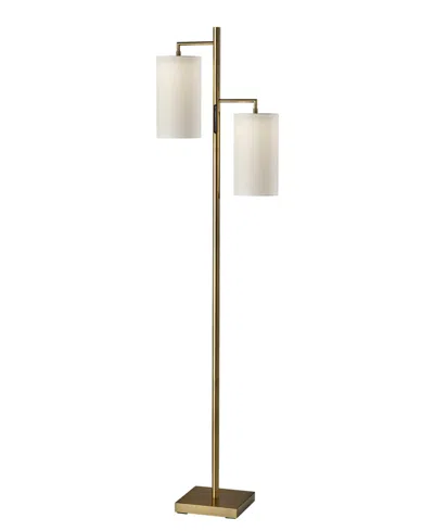 Shop Adesso 67" Matilda Led Tree Lamp With Smart Switch In Antique-like Brass