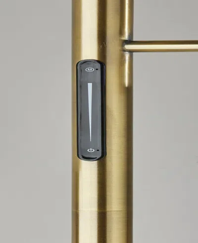 Adesso 67" Matilda Led Tree Lamp With Smart Switch In Antique-like Brass