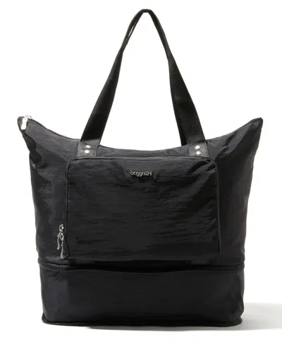 Shop Baggallini Carryall Packable Tote In Black
