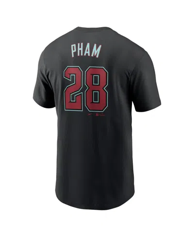Shop Nike Men's  Tommy Pham Black Arizona Diamondbacks 2024 Fuse Name And Number T-shirt