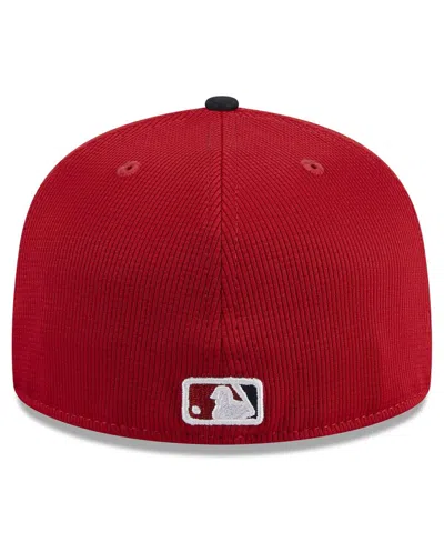 Shop New Era Men's  Red Washington Nationals 2024 Batting Practice 59fifty Fitted Hat