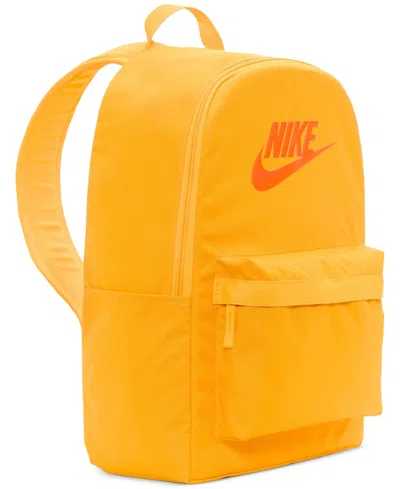 Shop Nike Women's Heritage Backpack In Laser Orange,laser Orange,(total Orange)
