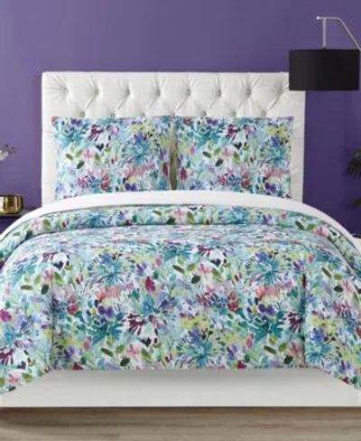 Shop Christian Siriano New York Dahlia Duvet Cover Sets In Multi