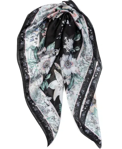 Vince Camuto Women's Lily Floral Square Scarf In White Multi