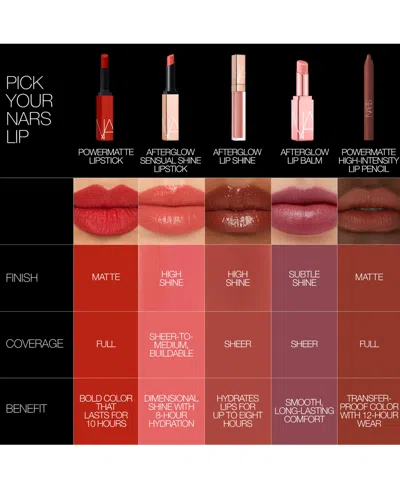 Shop Nars Powermatte Lipstick In Dark Star