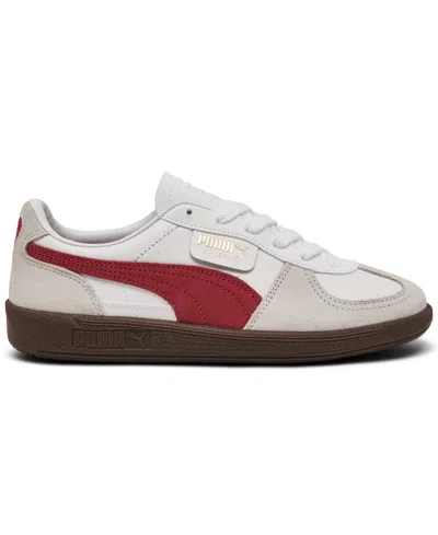 Shop Puma Women's Palermo Special Casual Sneakers From Finish Line In  White,vapor Gray