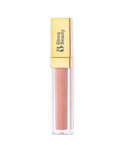 Shop Rinna Beauty Larger Than Life All That Glitters Lip Plumping Gloss, 0.14 Oz. In Life's A Peach (shimmery,nude Peach)