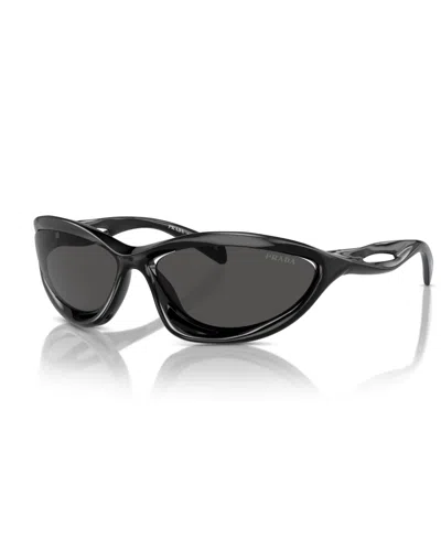 Shop Prada Women's Sunglasses, Pr A23s In Black