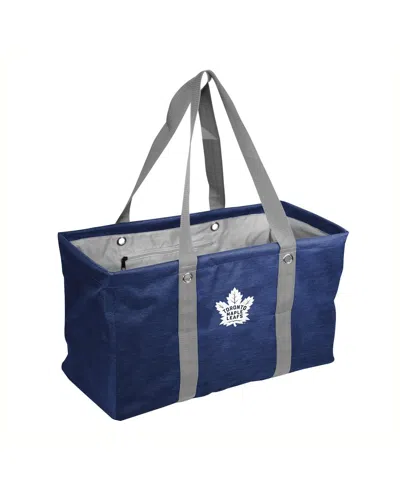 Shop Logo Brands Men's And Women's Toronto Maple Leafs Crosshatch Picnic Caddy Tote Bag In Blue