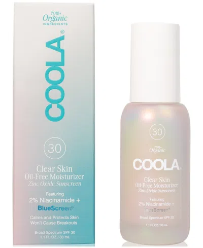 Shop Coola Clear Skin Moisturizer Spf 30 In No Color