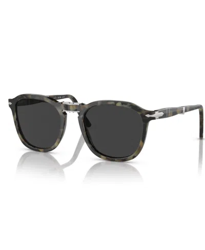 Shop Persol Unisex Polarized Sunglasses, Po3345s In Brown Tortoise