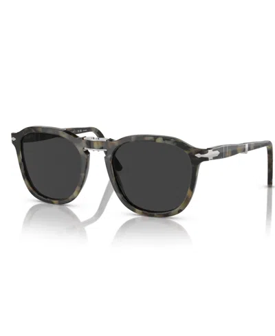 Persol Unisex Polarized Sunglasses, Po3345s In Brown Tortoise