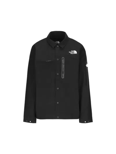 Shop The North Face Amos Tech Overshirt In Black