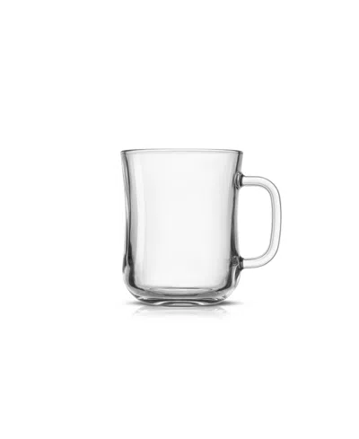 Shop Joyjolt Diner Single Wall Coffee Glass 15.5 Oz, Set Of 4 In Clear